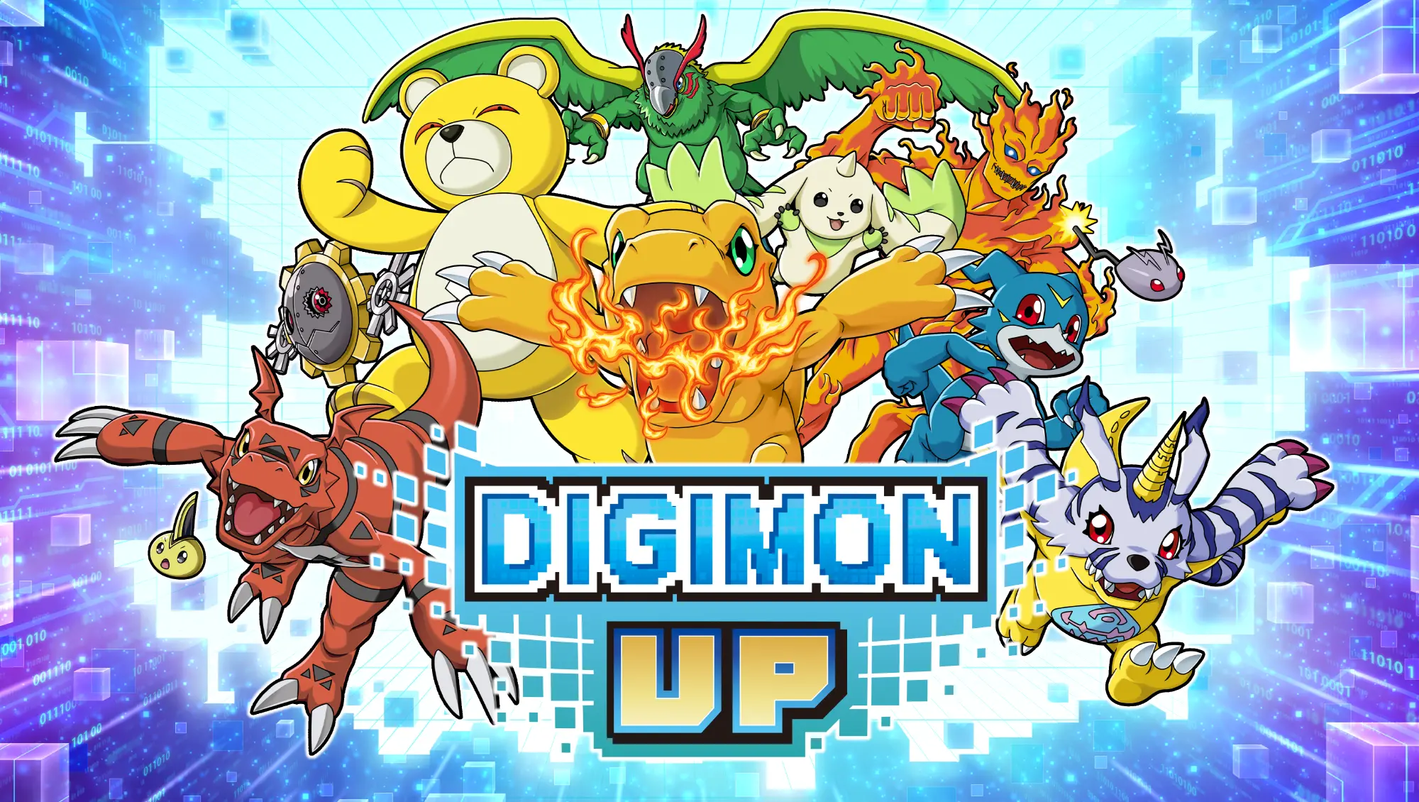 Digimon UP official key art